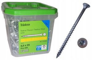Essve wkręty do drewna 5x25mm torx essdrive