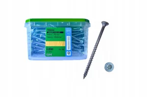 Essve wkręty do drewna 6,0x80mm torx essdrive cynk biały