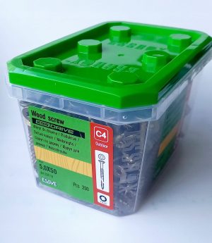 Essve wkręt do drewna powłoka c4 corrseal 5.0x50 - 200 szt