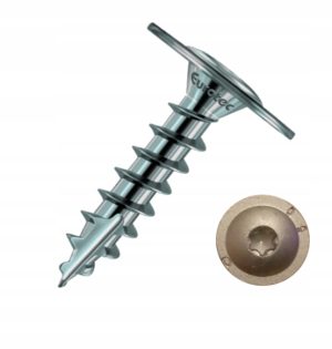 Eurotec wkręt do drewna mocowania na słupkach 8x50 - 10szt