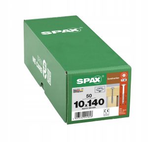 Spax wkręty ciesielskie konstrukcyjne 10x140- 50szt