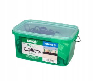 Spax air 6,5 dylatacja tarasu podkładka dystansowa