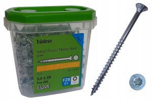 Essve wkręty do drewna 3x25mm torx essdrive