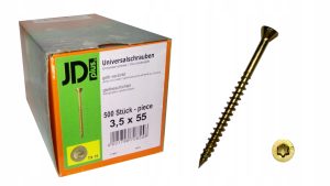 Jd plus wkręt podłoga fasada 3,5x55/500sztuk