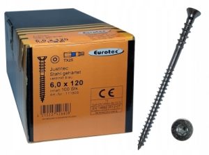 Eurotec wkręt regulacyjny justitec 6x120