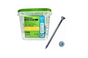 Essve wkręty do drewna 4x60mm torx essdrive cynk biały