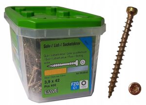 Essve wkręty do drewna 3,9 x 42 - 400szt