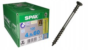 Spax wkręty do deski tarasowej,fasady 4,5x60 a2