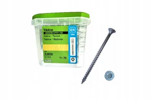 Essve wkręty do drewna 3,5x35mm torx essdrive cynk biały