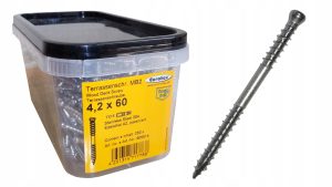 Eurotec wkręt do deski tarasowej 4,2x60 a2 250szt