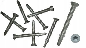 Wkręt samowiercące do metalu 8x80 tx naczepy 10szt