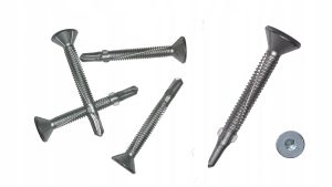 Wkręty samowiercące drewno metal - 6,3x60 naczepy