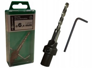 Spax wiertło do konfirmatów 6.4x50