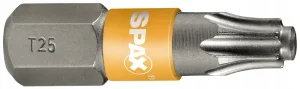 Spax bit t25 t-star plus 25 - oryginalne 1szt