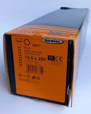 Eurotec wkręt do betonu sześciokątny 12,5x280 stal ocynkowana