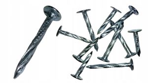 Gwoździe skręcane papowe 3x25 ocynkowane 1kg