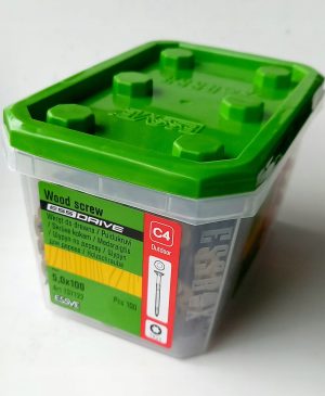 Essve wkręt do drewna powłoka c4 corrseal 5.0x100 - 100 szt
