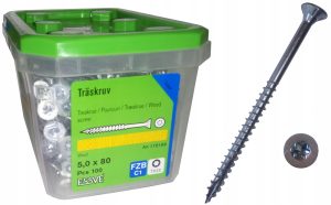 Essve wkręty do drewna 5x80mm torx essdrive